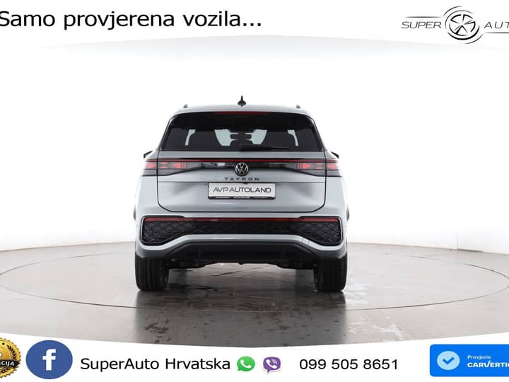 VW Tayron 2.0 TSI 4M DSG R-Line Black Style 265 KS, 7-SJED+LED+ACC+GR SJED+PANO