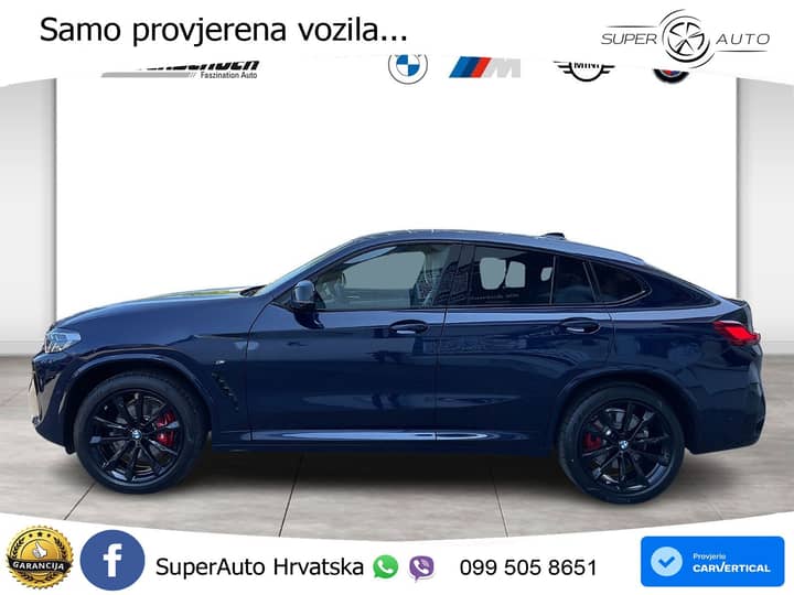 BMW X4 M40i xDrive Aut. 382 KS, LED+ACC+PANO+4xGR SJED+HEAD+360