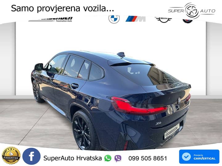 BMW X4 M40i xDrive Aut. 382 KS, LED+ACC+PANO+4xGR SJED+HEAD+360