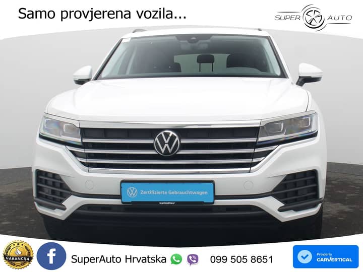 VW Touareg 3.0 TDI V6 4M Aut. 231 KS, ZRAČNI+LED+ACC+GR SJED+KAM+PDC
