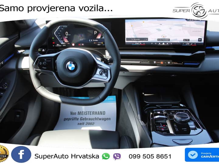 BMW 520d Touring Aut. 197 KS, ZRAČ+KAM+GR SJED+VIRT+LANE