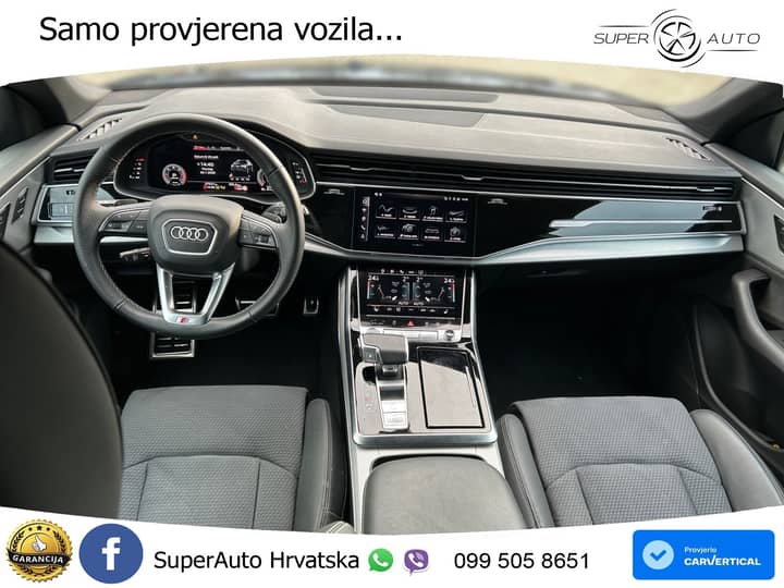 Audi Q8 45 TDI quattro Aut. 231 KS, 360+ACC+ZRAČNI+GR SJED+NAVI+VIRT