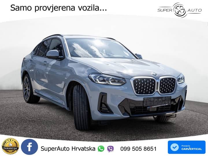 BMW X4 30i xDrive M Sport 245 KS, LED+ACC+PANO+GR SJED+VIRT+KAM