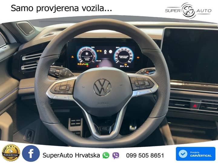 VW Tiguan 2.0 TDI 4M DSG R-Line 193 KS, LED+ACC+PANO+GR SJED+360+PARK