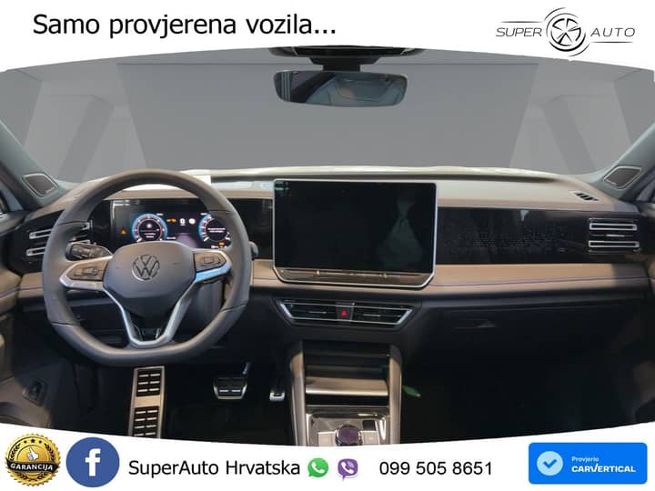 VW Tiguan 2.0 TDI 4M DSG R-Line 193 KS, LED+ACC+PANO+GR SJED+360+PARK