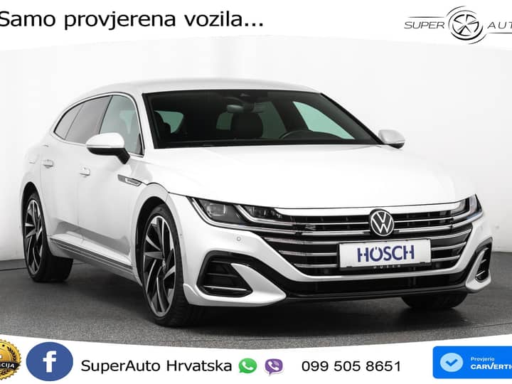 VW Arteon SB 2.0 TDI 4M DSG R-Line 200 KS, ACC+KAM+4xGR SJED+VIRT+NAVI+MASAŽA