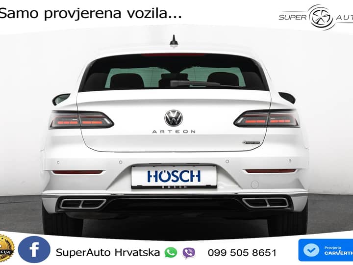 VW Arteon SB 2.0 TDI 4M DSG R-Line 200 KS, ACC+KAM+4xGR SJED+VIRT+NAVI+MASAŽA