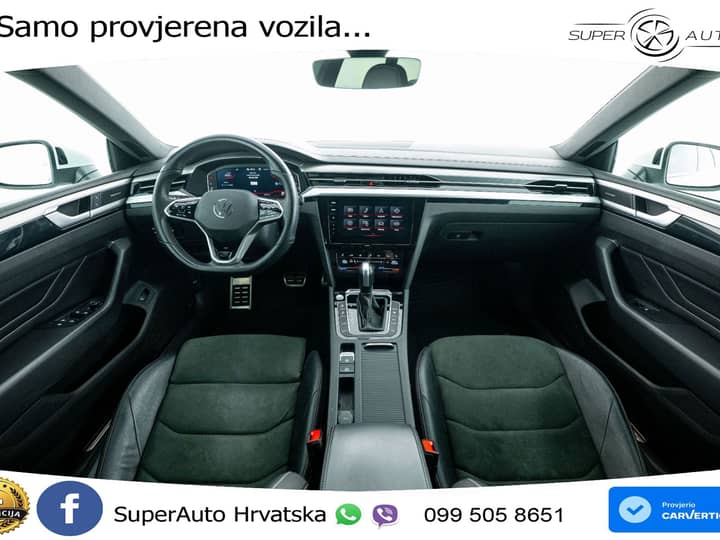VW Arteon SB 2.0 TDI 4M DSG R-Line 200 KS, ACC+KAM+4xGR SJED+VIRT+NAVI+MASAŽA