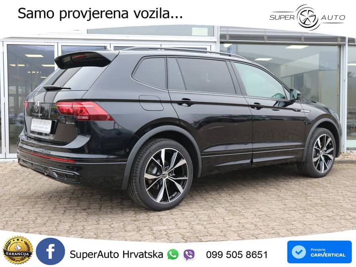 VW Tiguan Allspace 2.0 TDI 4M DSG R-Line 193 KS, 7-SJED+LED+ACC+GR SJED+VIRT+KAM