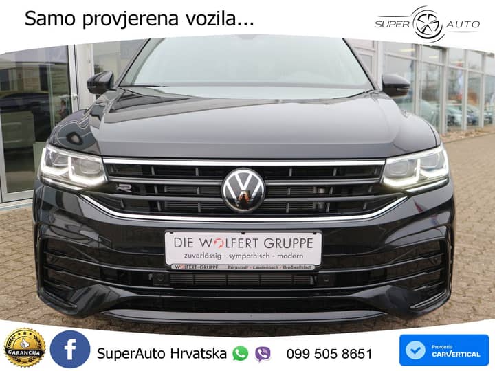 VW Tiguan Allspace 2.0 TDI 4M DSG R-Line 193 KS, 7-SJED+LED+ACC+GR SJED+VIRT+KAM