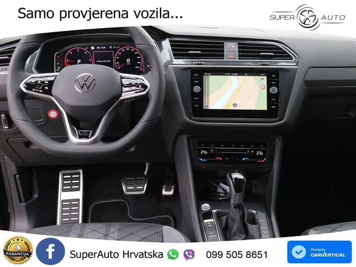 VW Tiguan Allspace 2.0 TDI 4M DSG R-Line 193 KS, 7-SJED+LED+ACC+GR SJED+VIRT+KAM