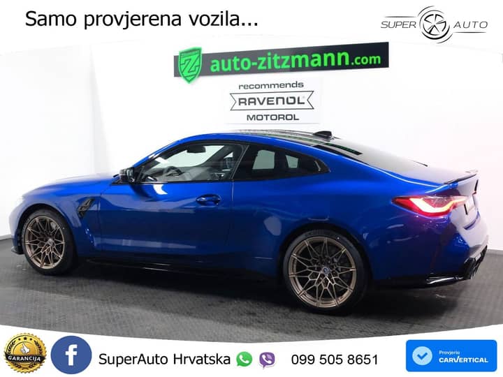 BMW M4 Coupe xDrive Steptronic Comp. 510 KS, LASER+ACC+GR SJED+360+CARBON