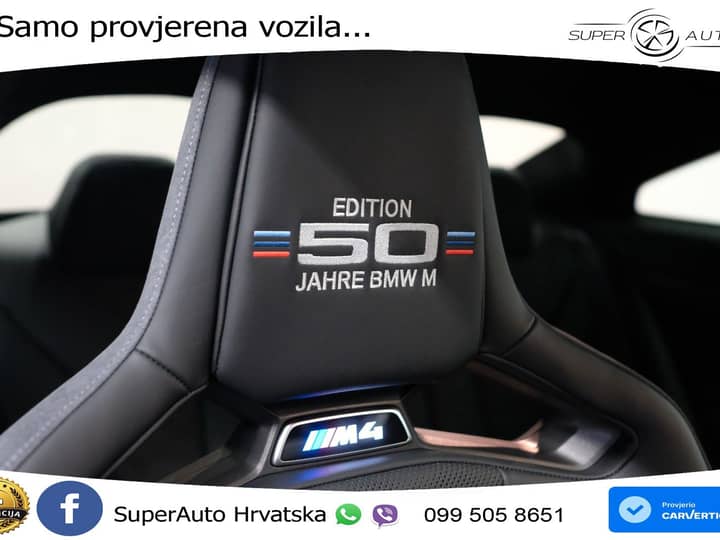 BMW M4 Coupe xDrive Steptronic Comp. 510 KS, LASER+ACC+GR SJED+360+CARBON