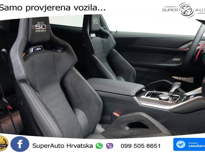 BMW M4 Coupe xDrive Steptronic Comp. 510 KS, LASER+ACC+GR SJED+360+CARBON