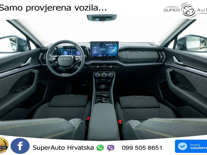 NOVO Škoda Kodiaq 1.5 TSI DSG Selection 150 KS, 7-SJED+ACC+KAM+GR SJED+PANO+VIRT