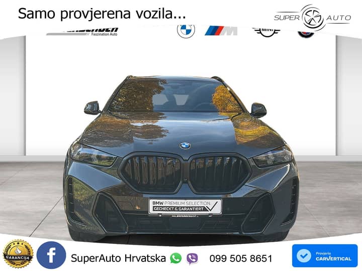 BMW X6 40d xDrive Steptronic M Sport 340 KS, LED+ACC+4xGR SJED+360+PANO