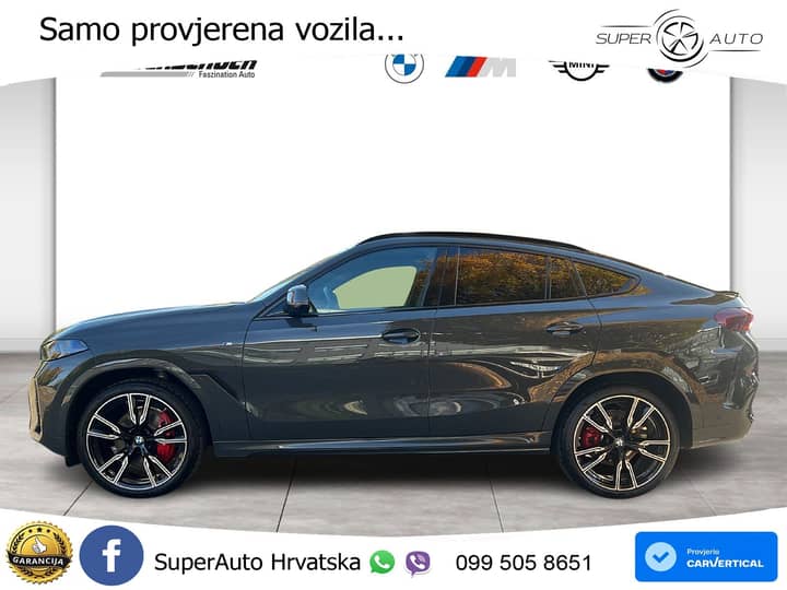BMW X6 40d xDrive Steptronic M Sport 340 KS, LED+ACC+4xGR SJED+360+PANO