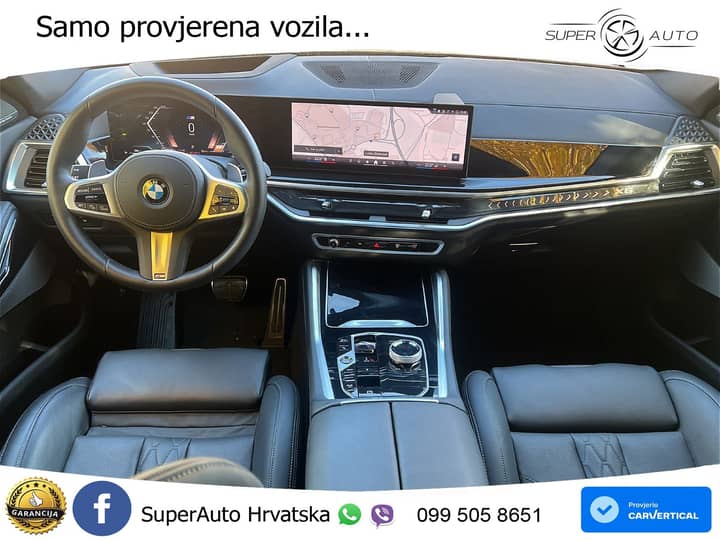 BMW X6 40d xDrive Steptronic M Sport 340 KS, LED+ACC+4xGR SJED+360+PANO