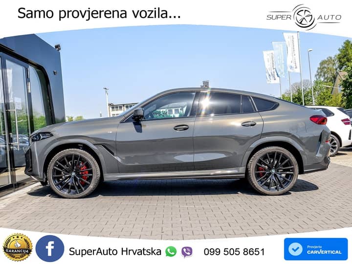 BMW X6 40d xDrive Steptronic M Sport 340 KS, LED+ACC+4xGR SJED+360+PANO