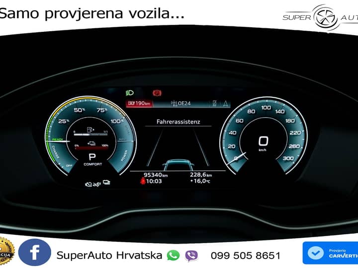 Audi Q5 50 TFSI e quattro S tronic Advanced 299 KS, LED+TEM+GR SJED+PDC+VIRT