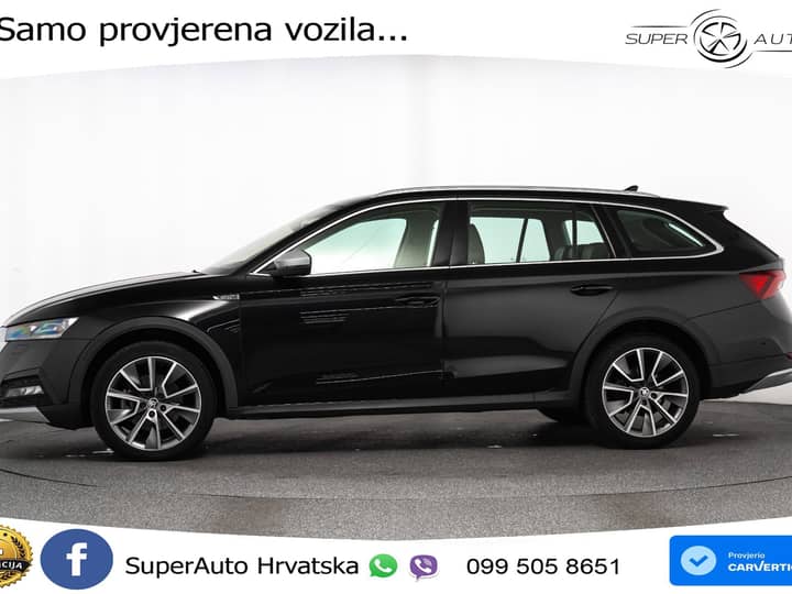 Škoda Octavia Combi 2.0 TDI 4x4 DSG Scout 150 KS, KAM+GR SJED+HEAD+MASAŽA