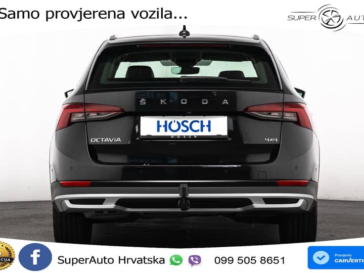 Škoda Octavia Combi 2.0 TDI 4x4 DSG Scout 150 KS, KAM+GR SJED+HEAD+MASAŽA
