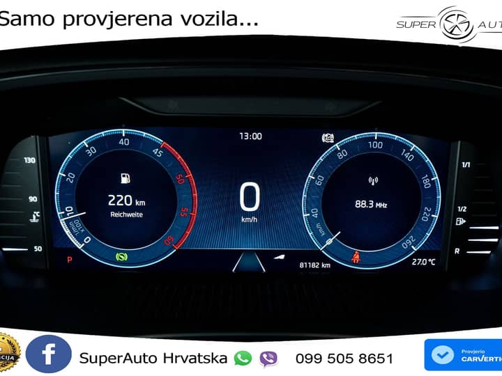 Škoda Octavia Combi 2.0 TDI 4x4 DSG Scout 150 KS, KAM+GR SJED+HEAD+MASAŽA