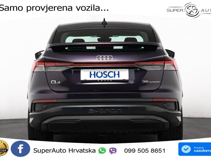 Audi Q4 e-tron SB 35 Advanced 170 KS, ACC+KAM+GR SJED+VIRT+NAVI