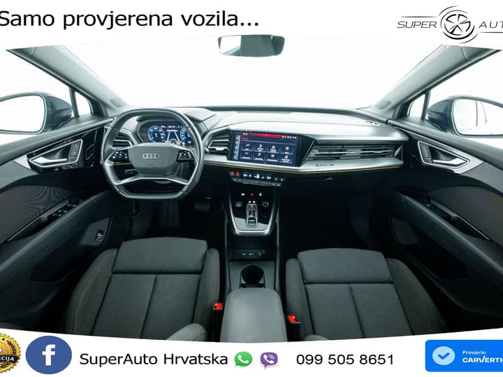 Audi Q4 e-tron SB 35 Advanced 170 KS, ACC+KAM+GR SJED+VIRT+NAVI