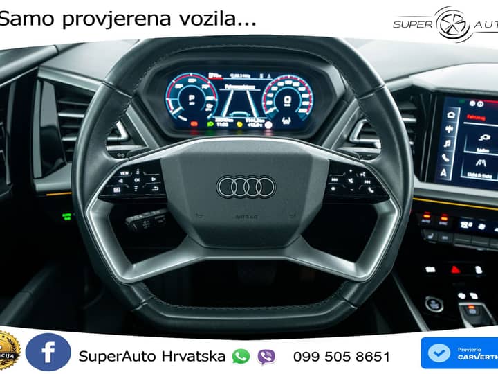 Audi Q4 e-tron SB 35 Advanced 170 KS, ACC+KAM+GR SJED+VIRT+NAVI