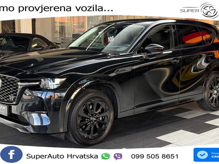 Mazda CX-60 3.3 e-Skyactiv Aut. Homura 200 KS, 360+KEY+GR SJED+VIRT+LANE
