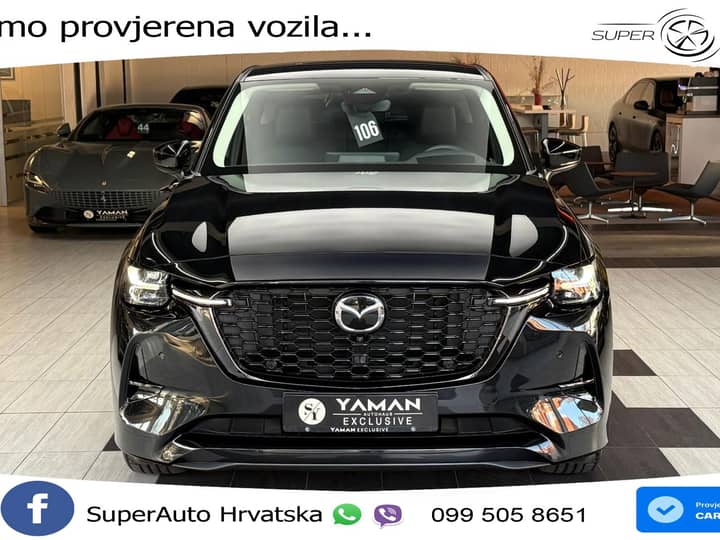 Mazda CX-60 3.3 e-Skyactiv Aut. Homura 200 KS, 360+KEY+GR SJED+VIRT+LANE