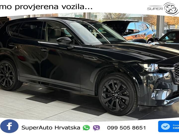 Mazda CX-60 3.3 e-Skyactiv Aut. Homura 200 KS, 360+KEY+GR SJED+VIRT+LANE