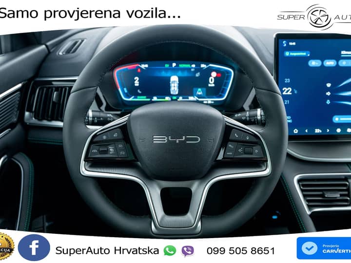 NOVO BYD Seal U DM-i 1.5L Aut. Boost 218 KS, ACC+360+GR SJED+PANO+HEAD+VIRT