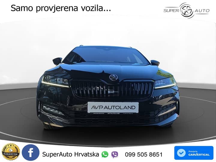 Škoda Superb Combi 2.0 TDI 4x4 Sportline 193 KS, MATRIX+ACC+4xGR SJED+KAM+HEAD