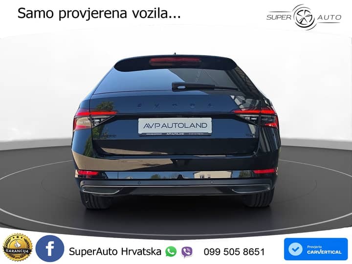 Škoda Superb Combi 2.0 TDI 4x4 Sportline 193 KS, MATRIX+ACC+4xGR SJED+KAM+HEAD