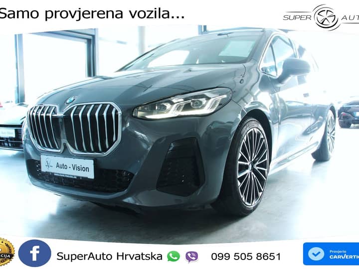 BMW Active Tourer 218i M Sport 136 KS, LED+PANO+360+GR SJED+VIRT+HEAD