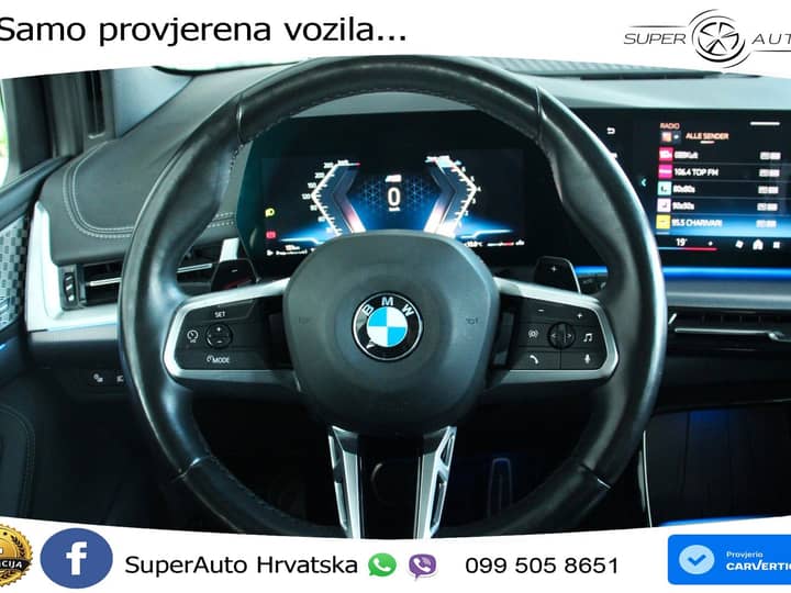 BMW Active Tourer 218i M Sport 136 KS, LED+PANO+360+GR SJED+VIRT+HEAD
