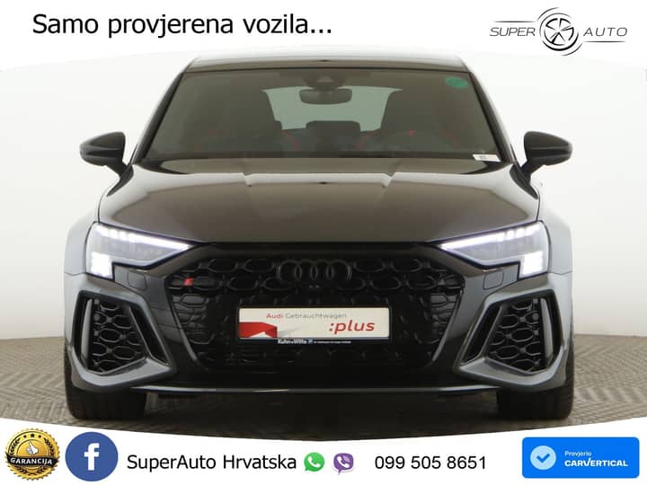 Audi RS3 SB 2.5 TFSI quattro S tronic 400 KS, ACC+KAM+GR SJED+PANO+ASIST