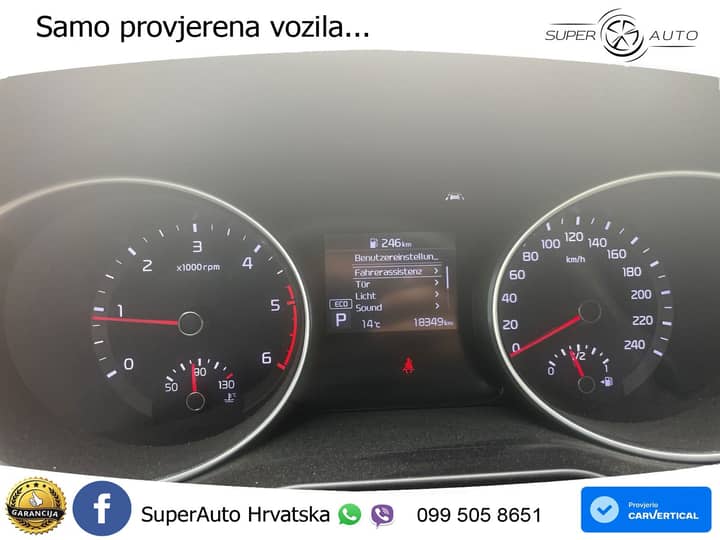 Kia XCeed 1.5 T-GDI Aut. Spirit 136 KS, ACC+LED+KAM+GR SJED+ASIST+NAVI