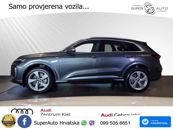 Audi Q5 2.0 TDI quattro Aut. S line 204 KS, LED+KAM+GR SJED+PANO+VIRT