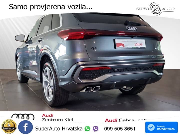 Audi Q5 2.0 TDI quattro Aut. S line 204 KS, LED+KAM+GR SJED+PANO+VIRT
