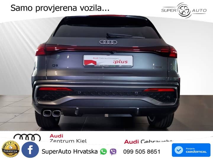 Audi Q5 2.0 TDI quattro Aut. S line 204 KS, LED+KAM+GR SJED+PANO+VIRT