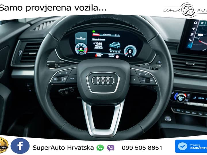 Audi Q5 40 2.0 TDI quattro ultra S tronic Advanced 204 KS, ACC+360+GR SJED+VIRT