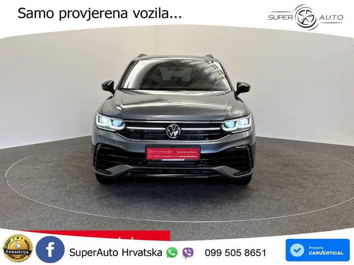 VW Tiguan Allspace 2.0 TDI 4M DSG R-Line 193 KS, 7-SJED+LED+ACC+GR SJED+PANO+360