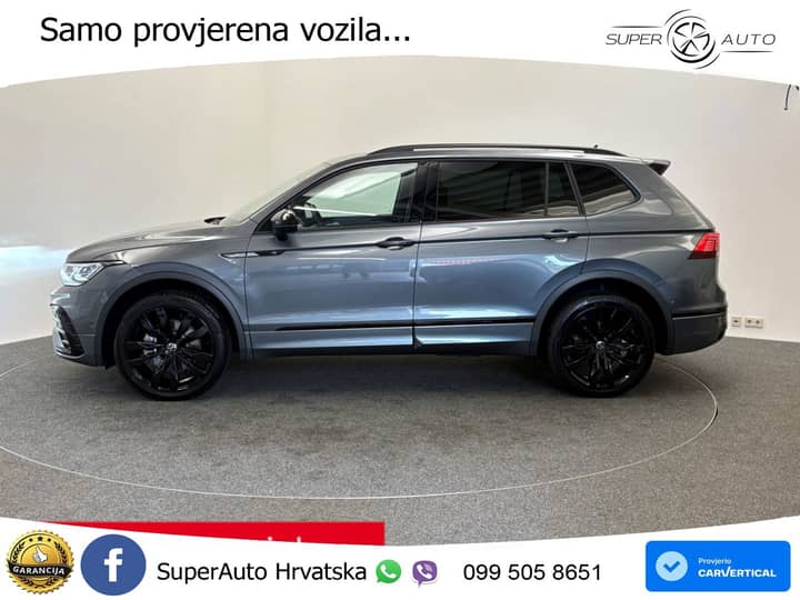 VW Tiguan Allspace 2.0 TDI 4M DSG R-Line 193 KS, 7-SJED+LED+ACC+GR SJED+PANO+360