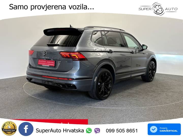 VW Tiguan Allspace 2.0 TDI 4M DSG R-Line 193 KS, 7-SJED+LED+ACC+GR SJED+PANO+360