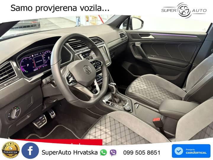 VW Tiguan Allspace 2.0 TDI 4M DSG R-Line 193 KS, 7-SJED+LED+ACC+GR SJED+PANO+360