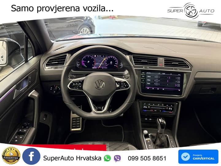 VW Tiguan Allspace 2.0 TDI 4M DSG R-Line 193 KS, 7-SJED+LED+ACC+GR SJED+PANO+360