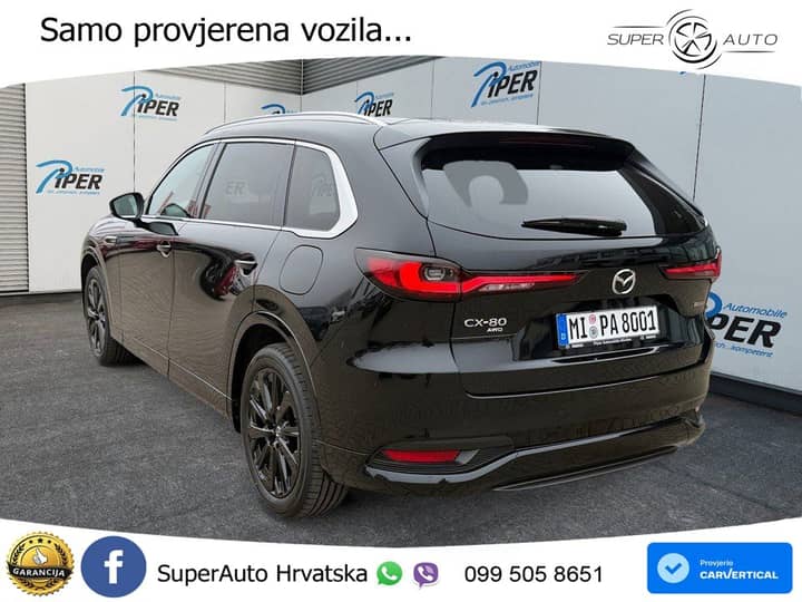 Mazda CX-80 3.3 e-Skyactiv AWD Aut. Homura Plus 254 KS, PANO+360+GR SJED+ACC